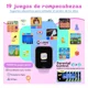 thumbnail image 4 of Relojes de juego x53 sjrohe Niños y relojes inteligentes, relojes inteligentes con ranuras para tarjetas sim, relojes para de señal 2g relojes inteligentes llamar relojes sos smart watch Con camara, 4 of 7