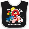thumbnail image 3 of Inktastic One-i-e-i-o 1st Birthday Boys or Girls Baby Bib, 3 of 4