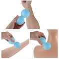 thumbnail image 4 of Unique Bargains 1 Pc Comfortable Massage ball Manual Massager Tools 4.76"x2.56"x2.56" Macaron Blue, 4 of 6