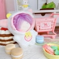 thumbnail image 4 of Playing House Gift Doll Accessories Multicolor Penguin Rabbit Bear Plush 10cm Cartoon Animal Jumpsuits Doll Clothes Hairy One-piece Garment RABBIT, 4 of 8