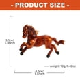 thumbnail image 5 of LICEWO Chinese Zodiacs Horse Brooch Vintage Alloy Lightweight Versatile Fashion Pin, 5 of 8