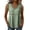 Armée Verte, blouses et Hauts pour Femmes, variante sur SZJXBUY Hauts en Lin pour Femmes, Été Chic Décontracté Grande Taille Sans Manches Débardeur à Col en V avec Découpes Bordure Coupe Ample Tuniques Chemises de Plage Vacances Beige, TTG