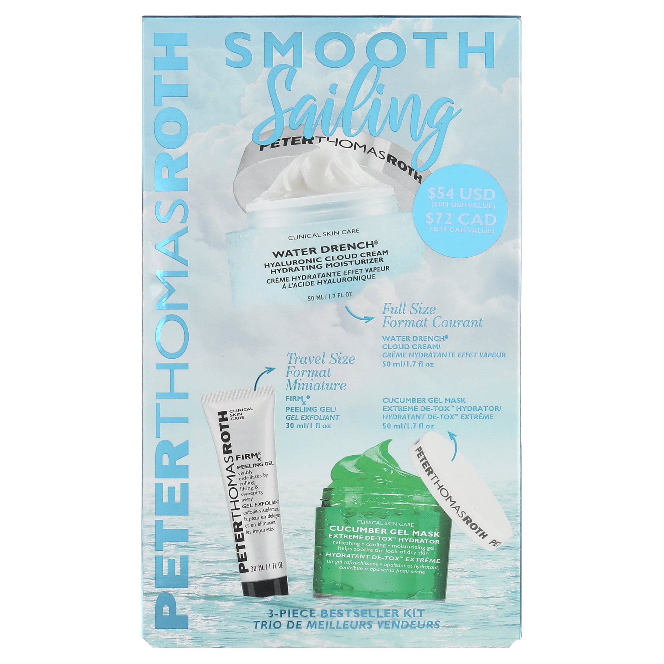 Peter Thomas Roth Smooth Sailing 3-Piece Kit ($54 Value)