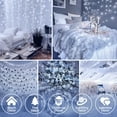 thumbnail image 3 of Scidweet Christmas Lights Decorations, 196FT 600 LED Fairy String Lights Christmas Tree with Remote for Indoor Outdoor Home Holiday Wedding Xmas Decor, White, 3 of 7