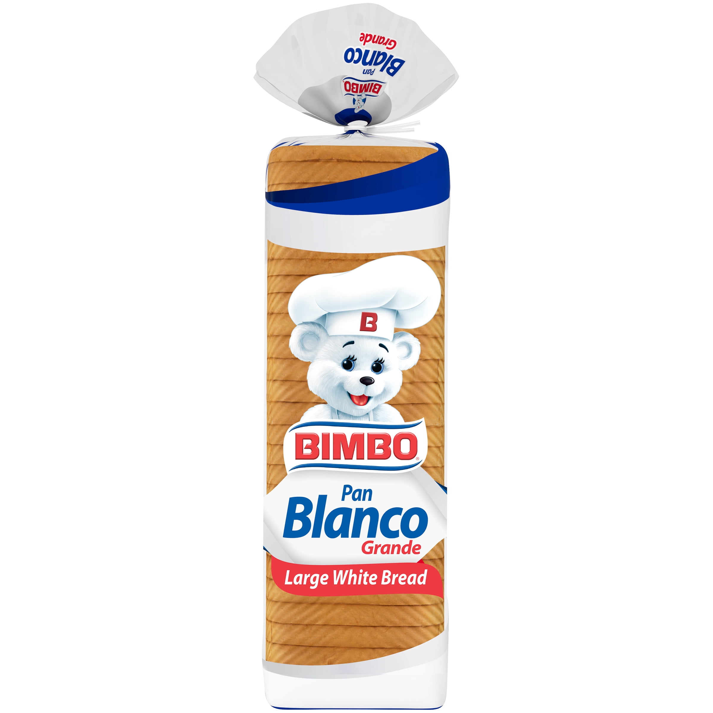 Bimbo Large White Bread, Pan Blanco Grande, 24 oz