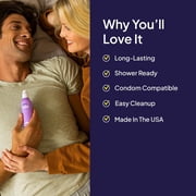 Hello Cake Premium Silicone Lube, Unflavored Personal Lubricant for Men and Women, 3.3 fl oz