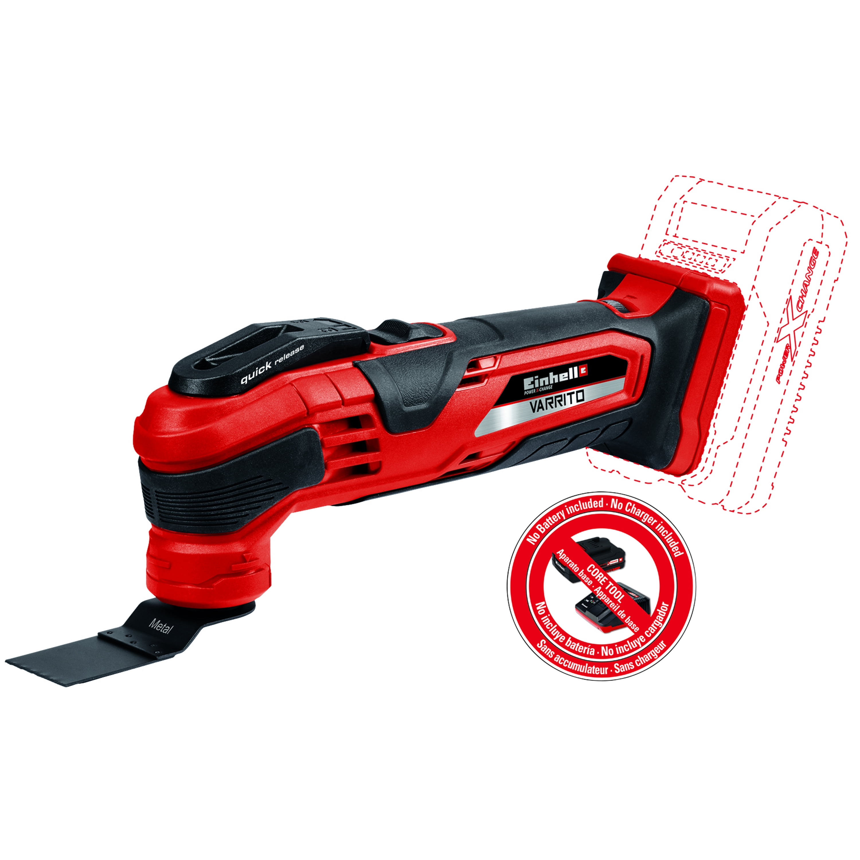 Image of Einhell VARRITO cordless multifunctional tool on Walmart
