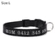 thumbnail image 2 of Collar personalizado bordado con nombre y número de teléfono, apto para perros machos y hembras., 2 of 5