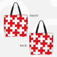 thumbnail image 2 of Easygdp Red Cross 1 Bolsa Tote para Mujer, Bolso de Hombro para Trabajo, Playa, Viajes, Compras y Supermercado, 2 of 7
