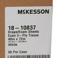thumbnail image 4 of McKesson 3-Ply General Purpose Exam Medical Drape Sheet, 40" W x 72" L, Non-Sterile, 50 Count, 4 of 4