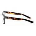 thumbnail image 2 of Men Rectangular Sport TR90 Clear Bifocal Reading Glasses - Lightweight Reader CR02 +2.50, 2 of 4