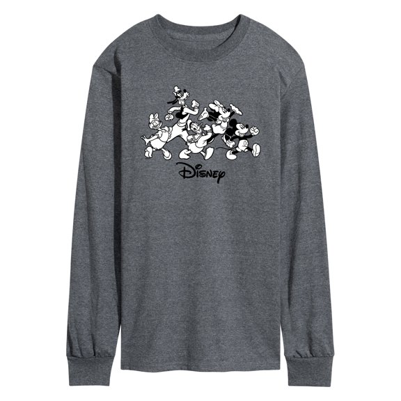 Disney - Mickey & Friends - We're All Here - Men's Long Sleeve T-Shirt