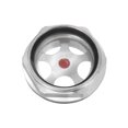 thumbnail image 4 of Unique Bargains 1-1/4'x1.2' Male Threaded Aluminum Air Compressor Oil Level Gauge Sight Glass 2Packs, 4 of 5