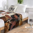 thumbnail image 4 of 50x60 Rafe Cameron Drew Starkey Thow Blanket Bed Art HD Printing Super Soft Micro Wool Blanket Sofa Comfortable Warm Flannel Blanket Bed Living Room Merch Gift Party Decor, 4 of 6