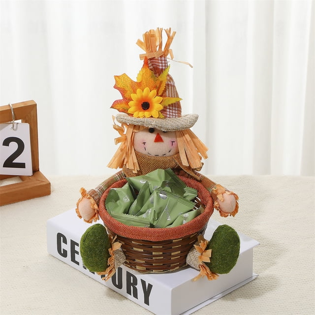 Elegant Maple Leaf for Thanksgiving Holiday Season Festive Desktop Tabletop Display Ornamental Centerpiece Piece
