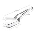 thumbnail image 2 of Pinces de Cuisine avec Spatule Double Face, Outil de Cuisson Multifonctionnel en Acier Inoxydable, Prise en Main Confortable pour Large Application, 2 of 6