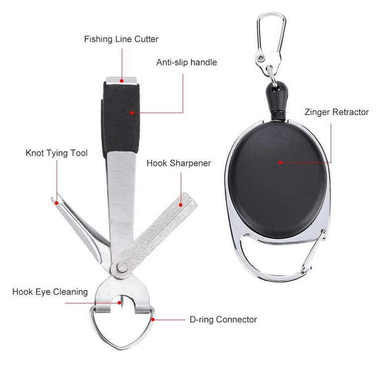 LAFGUR Multi-functional Fly Fishing Quick Knot Tool Line Cutter