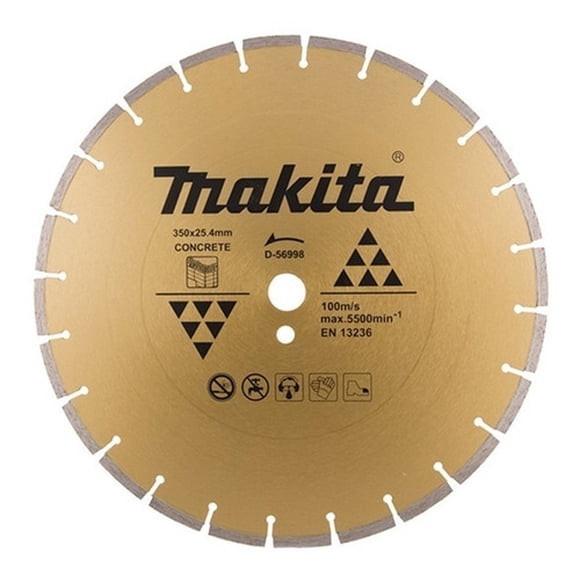 Disco De Diamante 14 Corte De Concreto Makita D56998 Makita D56998