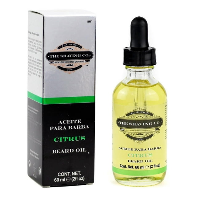 Aceite De Barba Citrus Hidrata Humecta. The Shaving Co 60 Ml amarillo 1