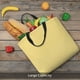 thumbnail image 4 of Easygdp Yellow Gingham Bolsa Tote para Mujer, Bolso de Hombro para Trabajo, Playa, Viajes, Compras y Supermercado, 4 of 6