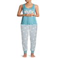 thumbnail image 2 of CHOK Women‘s Cuffed Sleep Pants, 2 of 5