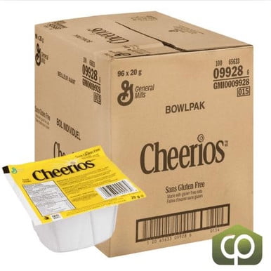 General Mills Cheerios Bol Pack 20g (96/caisse) - 4.23 lbs