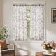 thumbnail image 4 of Cortina Jinchan Floral para Cocina en Lino 137x138 cm 2 Paneles, 4 of 9