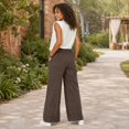 thumbnail image 6 of Stralyhd Wide Leg Sweatpants Women Loose Casual Travel Joggers Elastic Workout Fashion Pants High Waist 2026 Gym Clothes Outfits with Pockets Blue L, 6 of 6