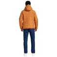 thumbnail image 4 of Weilanxin Men's Puffer Jacket Hooded Sherpa Lined Water Resistant Windproof Insulated Jacket Warm Winter Puffy Coat, 4 of 11