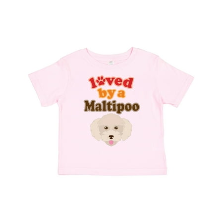 

Inktastic Maltipoo Dog Gift Poodle Maltese Gift Toddler Boy or Toddler Girl T-Shirt
