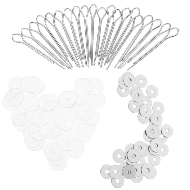 Creative Diy Hardware Pins Joints And Discs For Present Making Acrylic Material Disassembly Reassembly 2 Sets