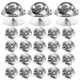 thumbnail image 1 of IFANLANDOR 50Jgo Retenedores De Pins Cerrados En Plata Para Manualidades Y Fijación De Telas Y Fotos, 1 of 6