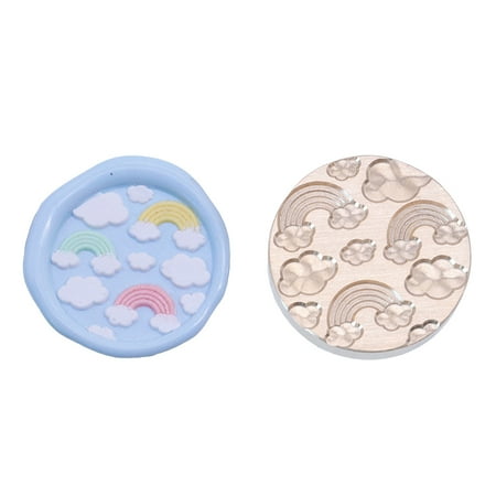 

EDFRWWS 25mm Copper Head Classic Vintage Enamel Wax Head for Wedding Card (14)