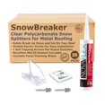 thumbnail image 1 of SnowBreaker Snow Guards 25 Pieces for Metal Roofs (Screw Mounted), 1 of 4
