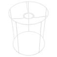 thumbnail image 1 of Durable Iron Lampshade Frame for DIY Home Lighting Accessories White, 1 of 8