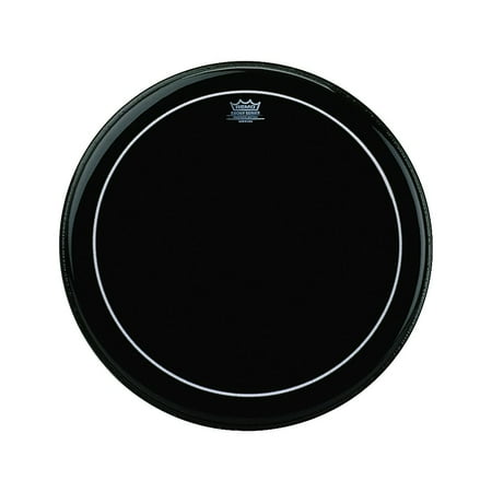 - Remo Ebony Series Pinstripe Bass Drumhead 16 in.