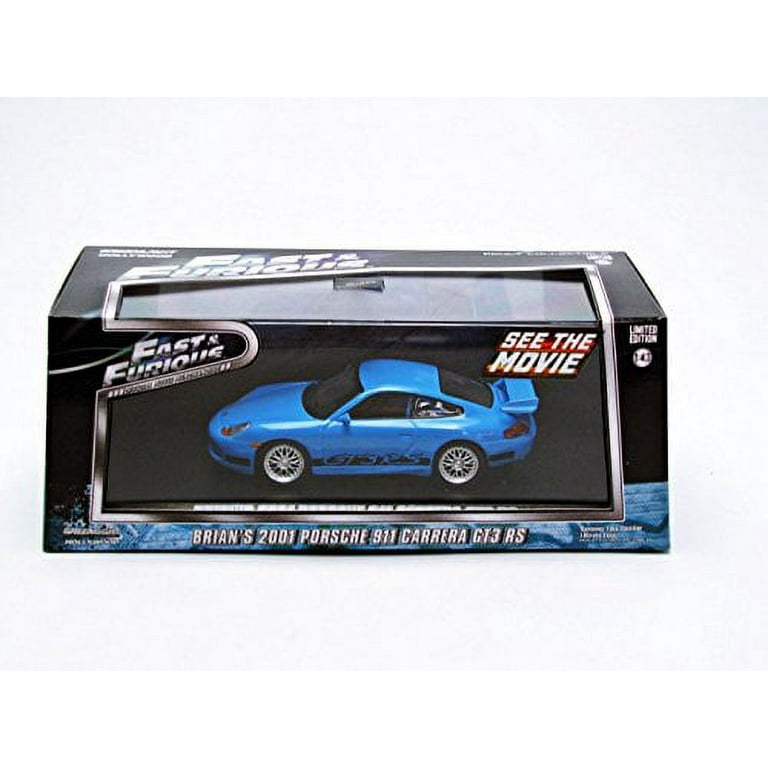 GREENLiGHT　BRIAN&#39;S 2001 911 CARRERA GT3 Fast & Furious BRIAN'S 2001 PORSCHE 911 CARRERA GT3 RS