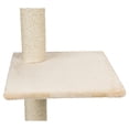thumbnail image 3 of TRIXIE Badalona Plush & Sisal 3-Level 43" Cat Tree with Scratching Posts & Condo, Beige, 3 of 6