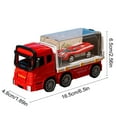 thumbnail image 3 of Children’s Inertial Container Truck Toy – Alloy Flatbed Detachable Small Car Model for Boys – Simulated Freight Transport Vehicle, 3 of 5