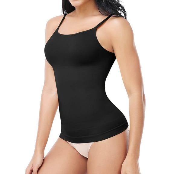 MANIFIQUE Camisole for Women Tummy Control Cami Shaper Seamless Compression Tank Top Shapewear