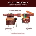 thumbnail image 3 of Set de paneles de yeso Occidental Leather Pro Large con 21 bolsillos, 3 of 6