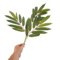 thumbnail image 5 of OFFIGAM Set of 5 Artificial Willow Leaf Branches Green Faux Twigs for Home, Living Room, Bedroom, Office Decoration, 5 of 7