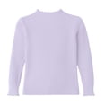 thumbnail image 6 of XXWXYD Baby Turtleneck Sweater Soli𝖽 Cotton Comfort Long Sleeve, Knit Pullover Warm Top For Boys Girls Fall Winter Casual Daily Layering Back-to-School Clothing, 6 of 6
