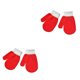 thumbnail image 4 of Manoplas para niños Minnieouse 1 par gris claro Type4 NO4, 4 of 6