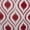 Barn Red, variant on Polyester Bin Ikat French Blue Rectangle Medium 16x10x12