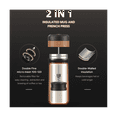 thumbnail image 3 of 2 in 1 Portable 320Ml Coffee Pot French Press Coffee Maker Stainless Steel Chilled Insulated 8H Travel Mug With Filter, 3 of 10