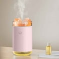 thumbnail image 2 of 260ml USB Humidifier with 7-Color Night Light, Auto Shut-Off, Quiet Operation, Aromatherapy Stone, Perfect for Bedroom, Desk, Baby Room & Gifts, 2 of 5