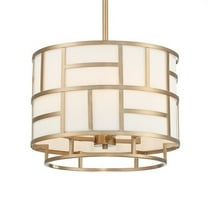 Four Light Chandelier in Classic Style 16.75 inches Wide By 13 inches High-Vibrant Gold Finish Bailey Street Home 49-Bel-2885487