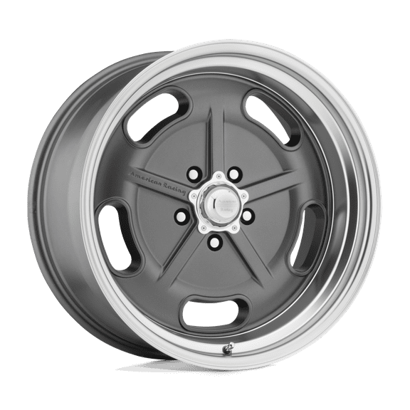 American Racing Vn511 Salt Flat 22X8.5 5X120.65 False 78.3Cb Mag Gray Diamond Cut Lip Wheel