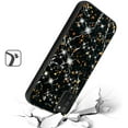 thumbnail image 2 of GSA Frozen Glitter Black Marble Print Case for Samsung Galaxy A02s, 2 of 2